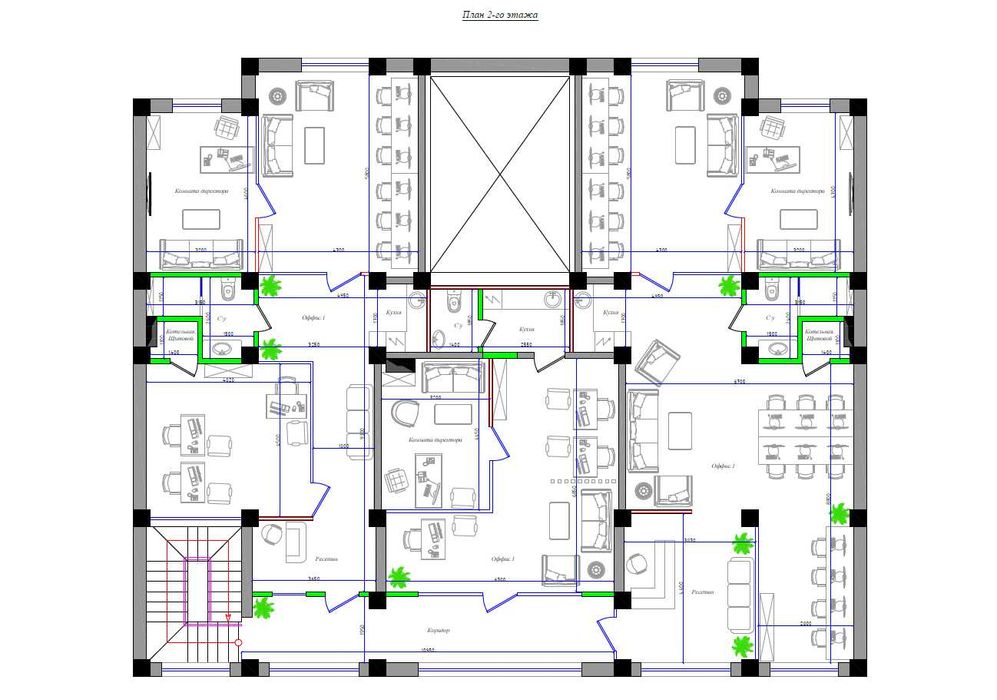 Сдается в аренду новое современное офисное помещение - Бадамзар 365 м2