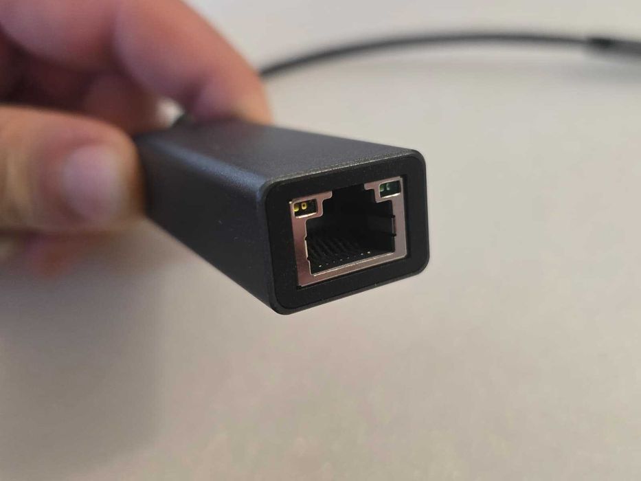 Placa de retea (adaptor rețea) Extern USB Tip C la RJ45 Gigabit Ethernet 1000Mbps