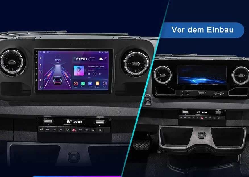 Мултимедия за Mercedes Benz Sprinter Екран плеър Android Навигация