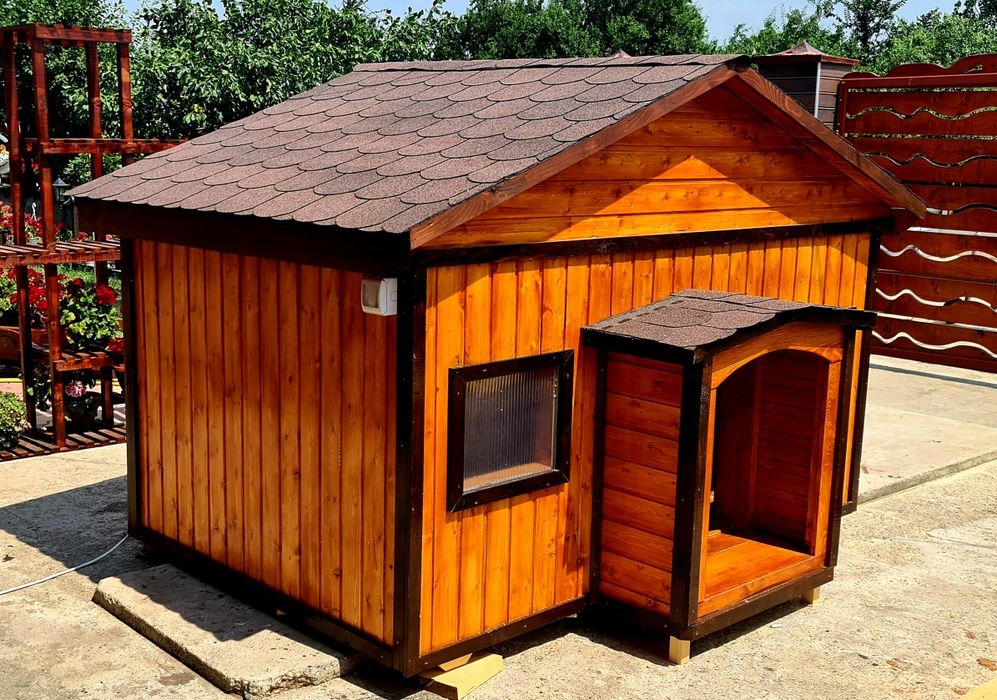 Cusca de caine XXL cu incalzire