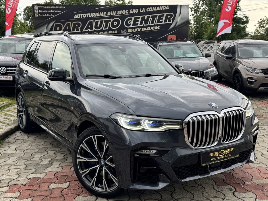BMW X7 AN 2021 3.0 Diesel 265 CP , 100.000 Km  6X LOCURI M-Pachet Individual Full Dotari Import Italia Garantie 12 Luni Rate Cash Leasing Buy Back