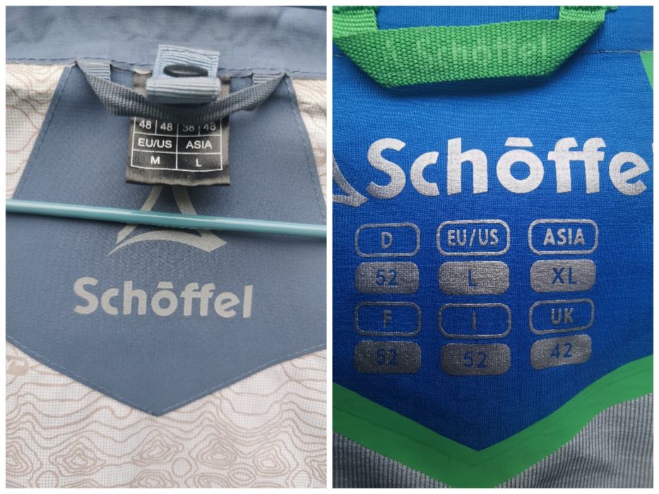 Geacă ploaie hardshell Schöffel M și L Bărbați