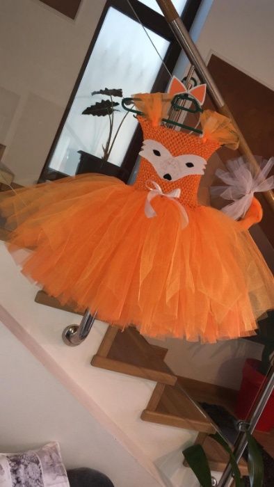 Rochita TUTU Vulpe Vulpita Tigru Leu Soricel animale serbare carnaval