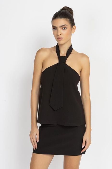 Cliche Пола и топ / бюстие с вратовръзка / комплект