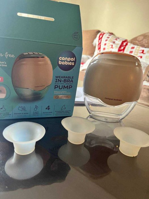 ТОП ЦЕНА 35€ Електрическа помпа за кърма Canpol Babies HANDS FREE