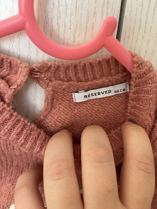 Pulover Reserved 86 pulover hand made 3 4 ani Pantaloni HM 4 ani