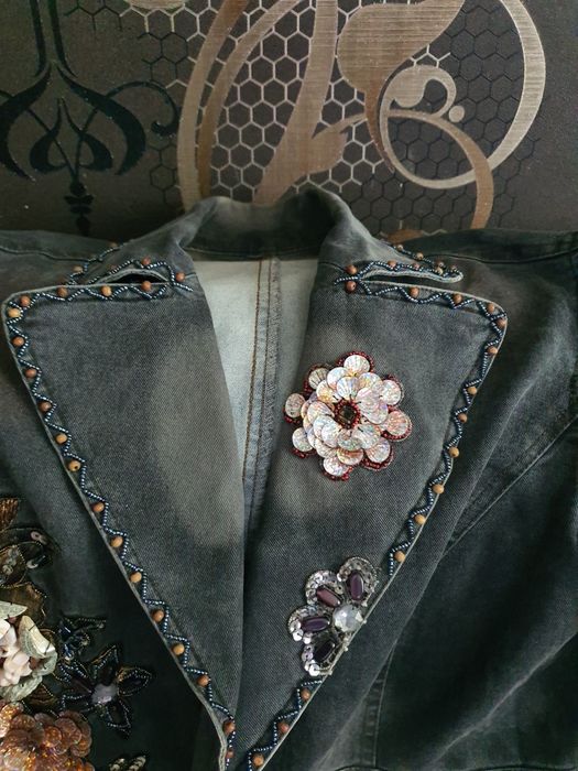 Пиджак джинсовый размер XL