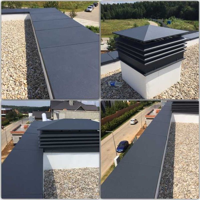 Изготовление парапетов для забора (зонтиков на колонны)