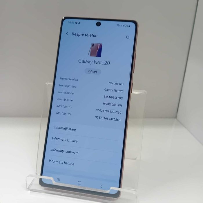 Samsung Note 20 (ag49 Esplanada b.6200) Garantie 2 ani