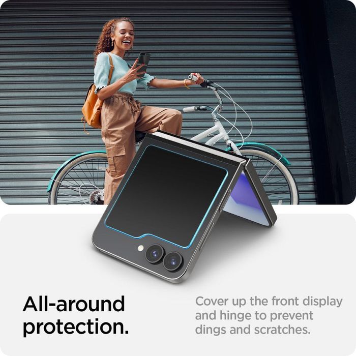 Протектор за Външния Дисплей на SAMSUNG Z Flip 6, SPIGEN EZ FIT Glass