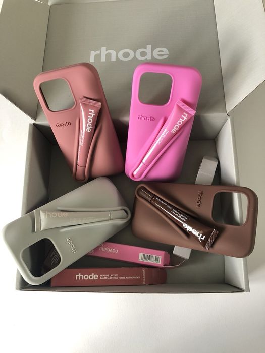 Rhode калъф + Rhode гланц | Rhode Case + Rhode Lip Gloss | Комплект
