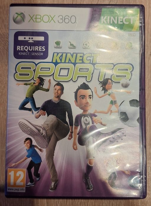 DVD xbox360 Kinect Sports