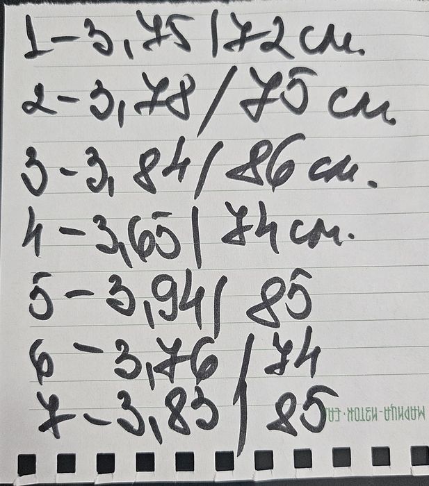 Пътеки -- ЧЕРГИ  неизползвани