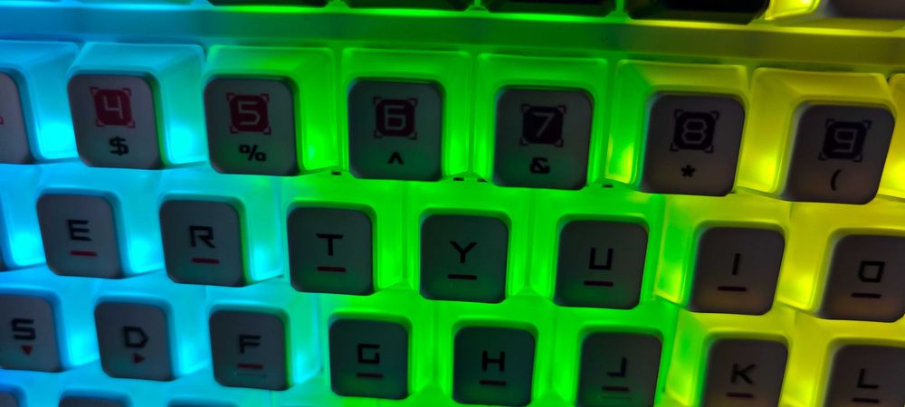 Set Keycaps Asus ROG Azoth X Stellar Themed Originale