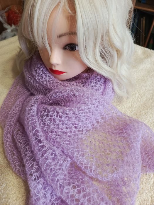 Палантин ручной работы