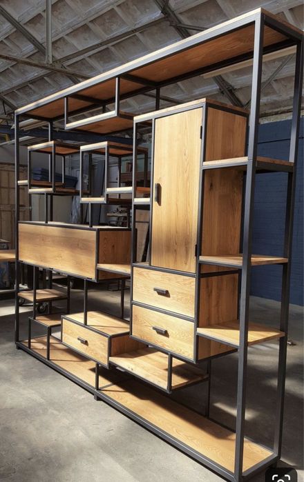 Стеллаж / шкаф / лофт дизайн / stellaj / шкаф / прихожка