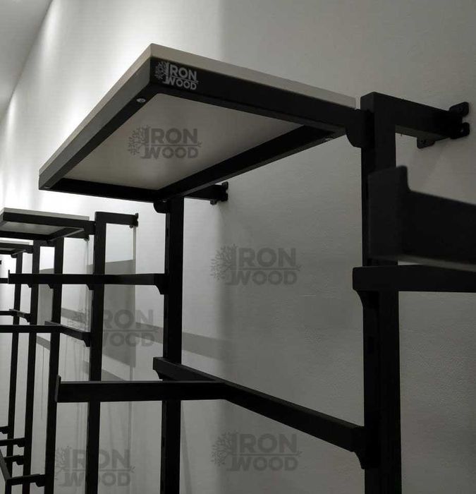 Рельсы развесы полки торговое оборудование