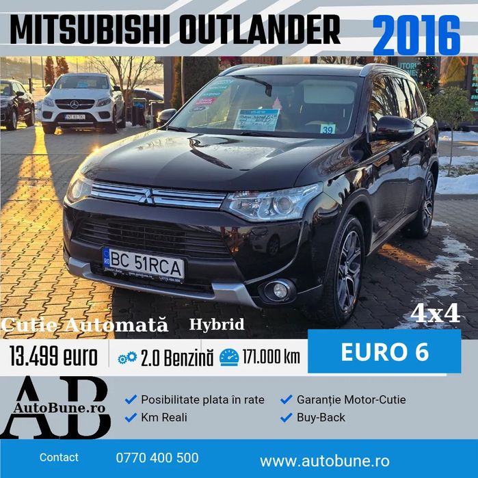 Mitsubishi Outlander Mitsubishi OUTLANDER 4x4 Hybrid Plug-in
