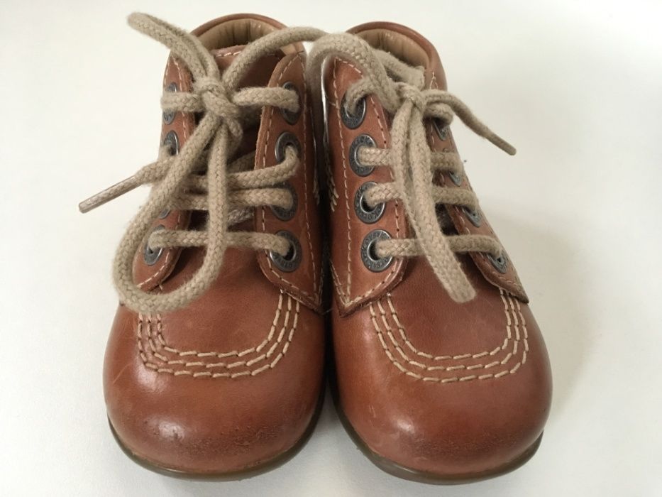 обувки KicKers естествена кожа 20 номер пролет есен