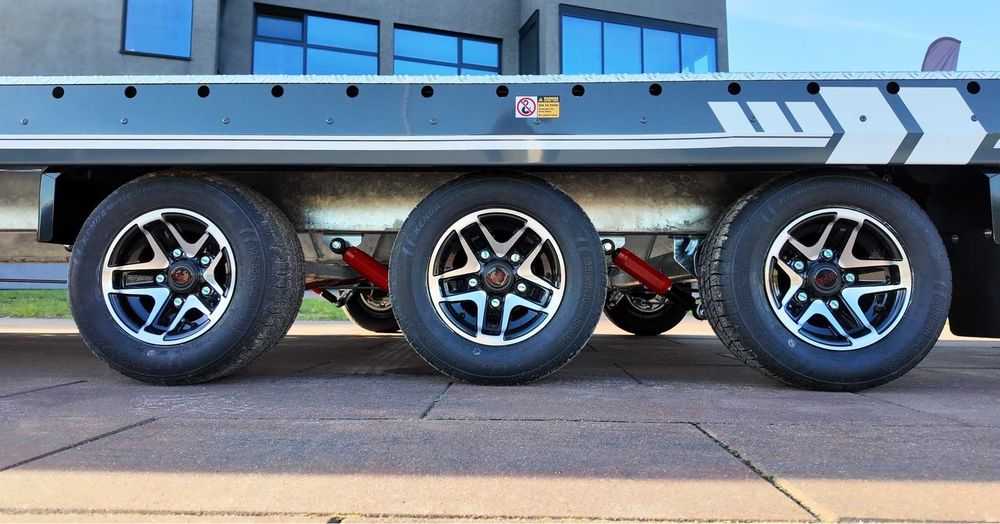 Platforma Trailer auto 9.0M - 3 axe - TA-NO TRIO 35.90