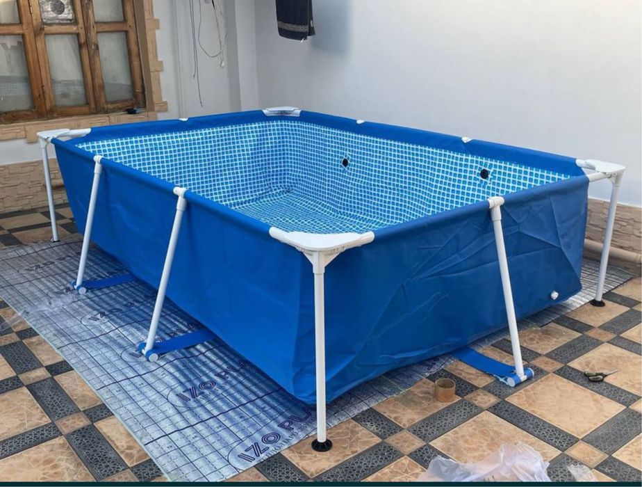 Каркасный бассейн Intex 300x200x75см скидка