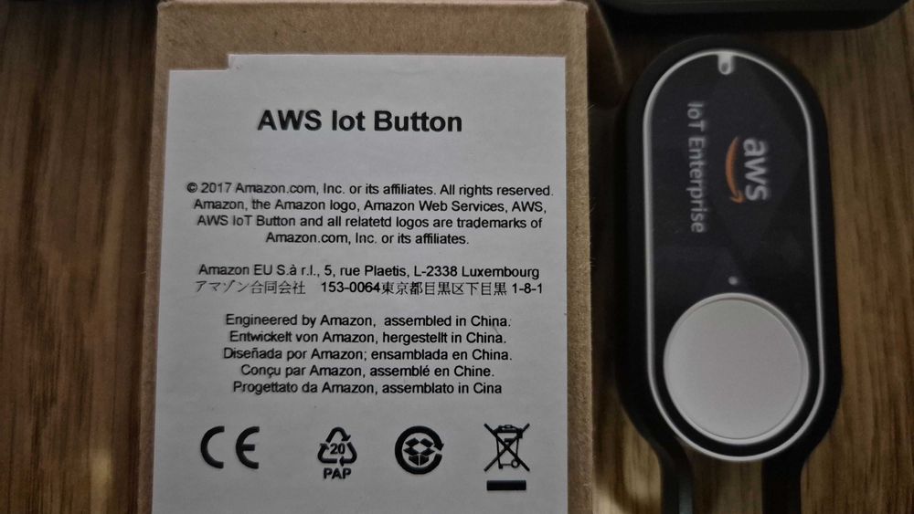buton programabil AWS lot Enteprise  noi 3 buc America