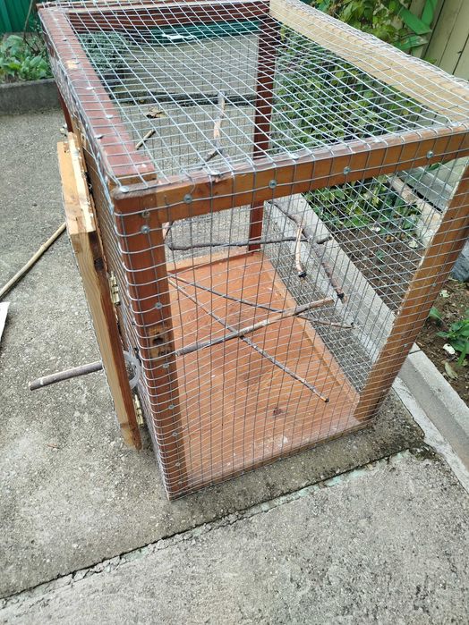 Клетка за папагали 80 дължина е 58 ширина 83 височина