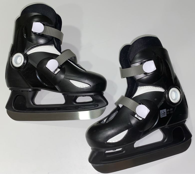 Patine Oxelo Negre, mărime reglabilă 30-32