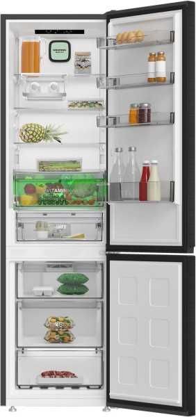 А клас Нов инверторен хладилник/фризер Grundig GKPN36960 XDтъмен инокс