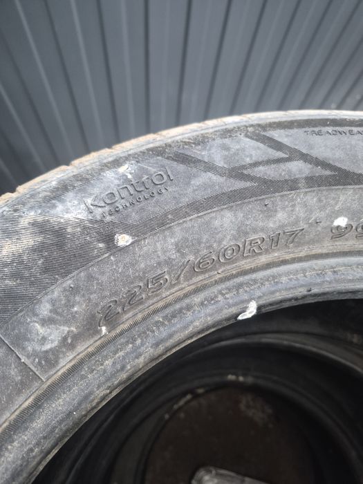 Шины летние б/у  225/60R17