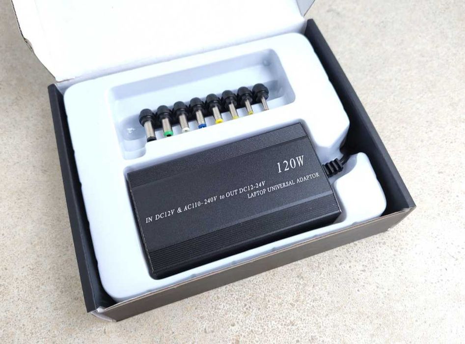 Sursa Alimentator Incarcator 220V Auto Laptop Monitor Universal 120W