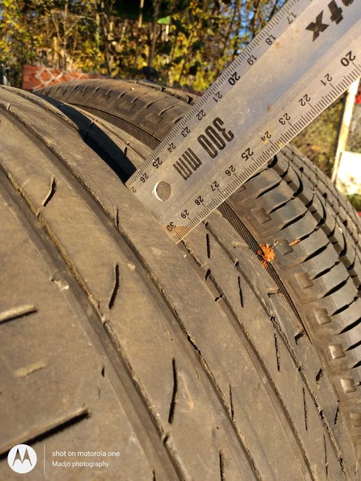 2 бр. летни ContinentalContiSportContact5 225 60 R18 100H DOT1619 4 мм