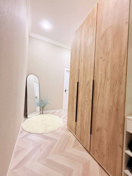 2х комнатная новостройка Сайрам новая мебель техника