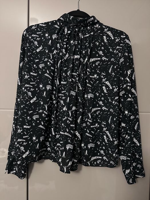 Дамска риза със свободна кройка Bershka