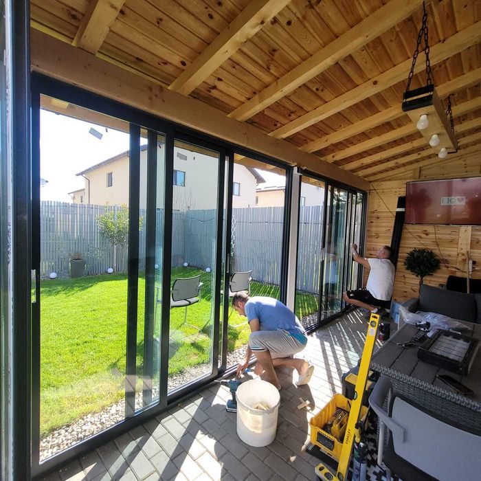 Tamplarie PVC si aluminiu