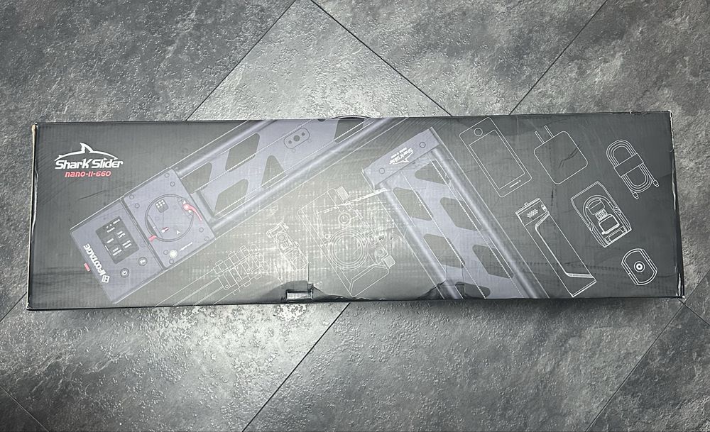 Slider motorizat pentru cameră Shark Slider Nano II 660, NOU Sigilat