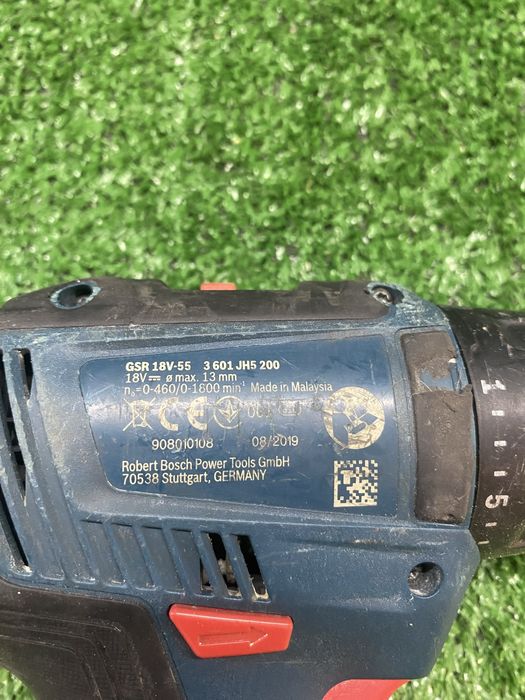 Безчетков винтоверт Bosch GSR 18V-55