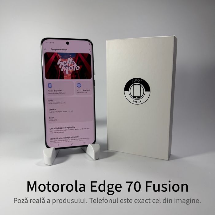 ispotmobile.ro Motorola Edge 70 Fusion 256GB Garanție 2 ani