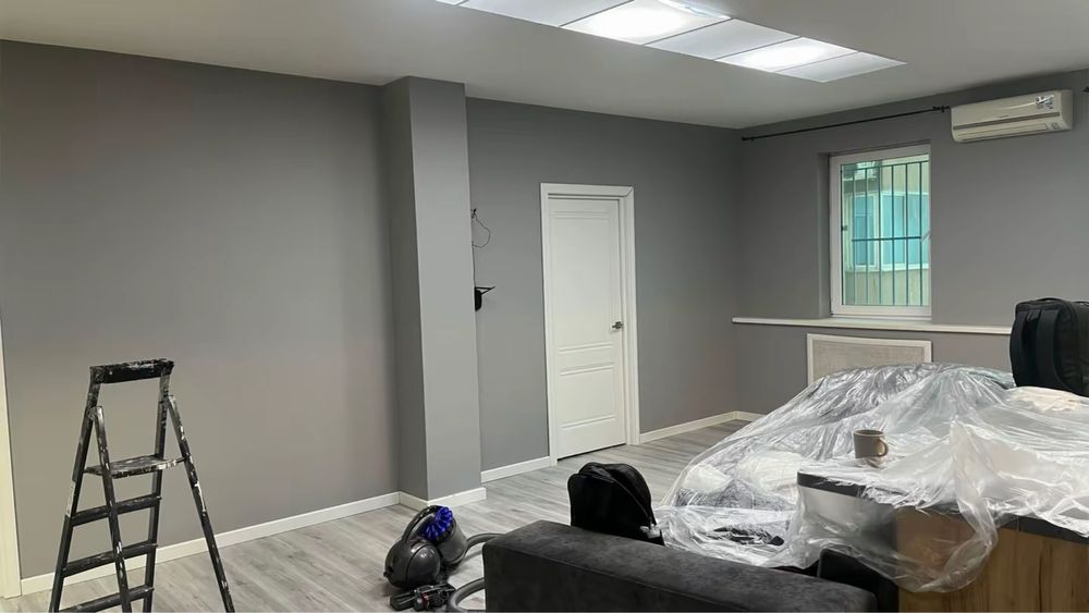 Покраска стен Малярные работы | Шпаклевка | Покраска | Опыт 5 лет