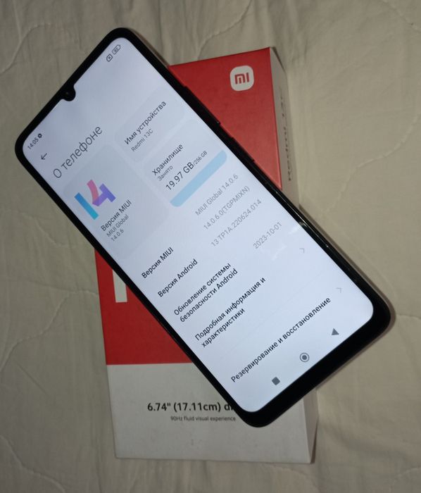 Xiaomi 13C 2024г 8+8/256 оригинал