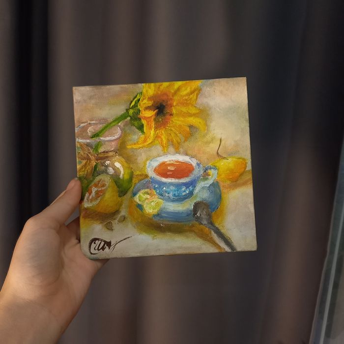 картина масляные красками