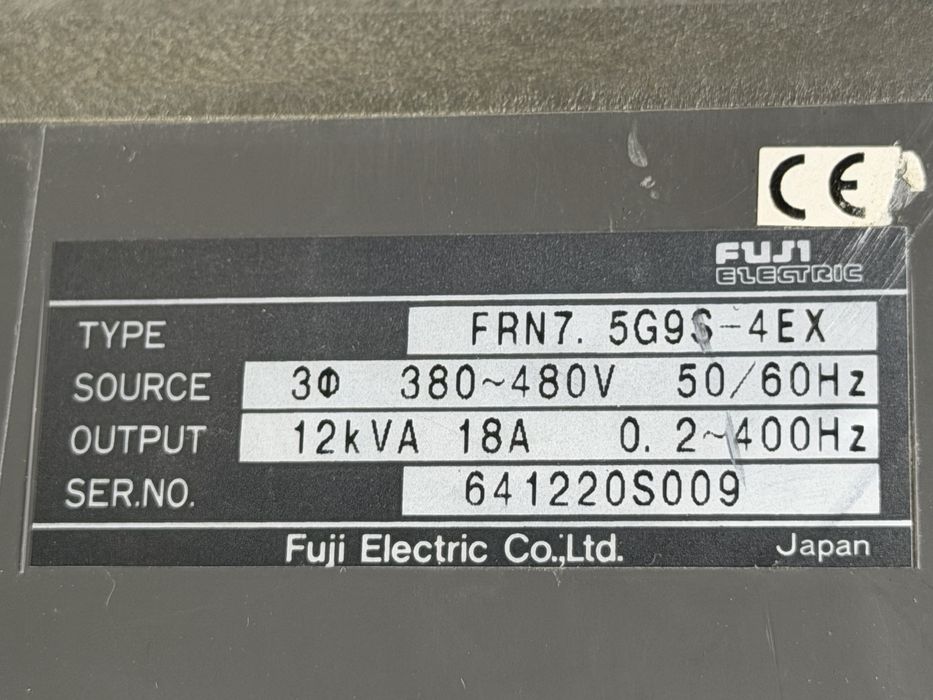 Честотно управление/инвертор 7.5 кВ честотен регулатор Fuji