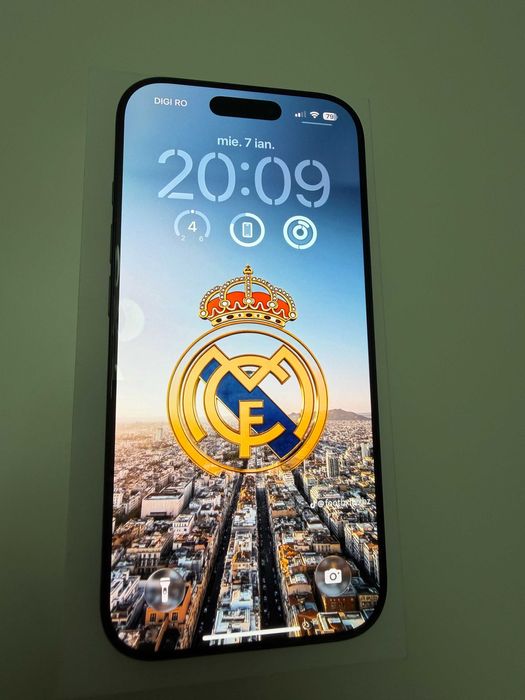 iPhone 16 Pro, 256GB, 5G, Black Titanium, Factură, Garanție 01.11.2026