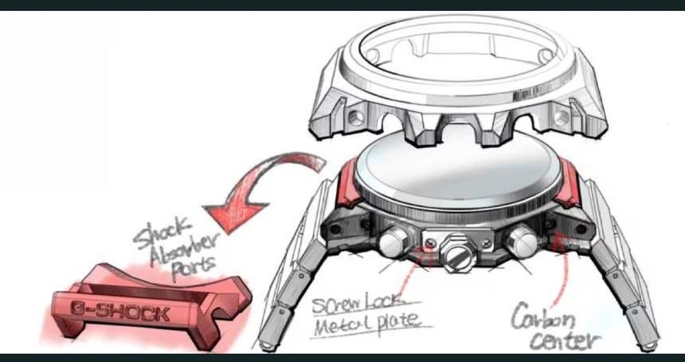 Casio G-Shock G-Steel GST-B1000D-2AER nou!!!
