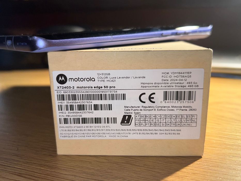 Motorola Edge 50 Pro – 12GB RAM / 512GB
