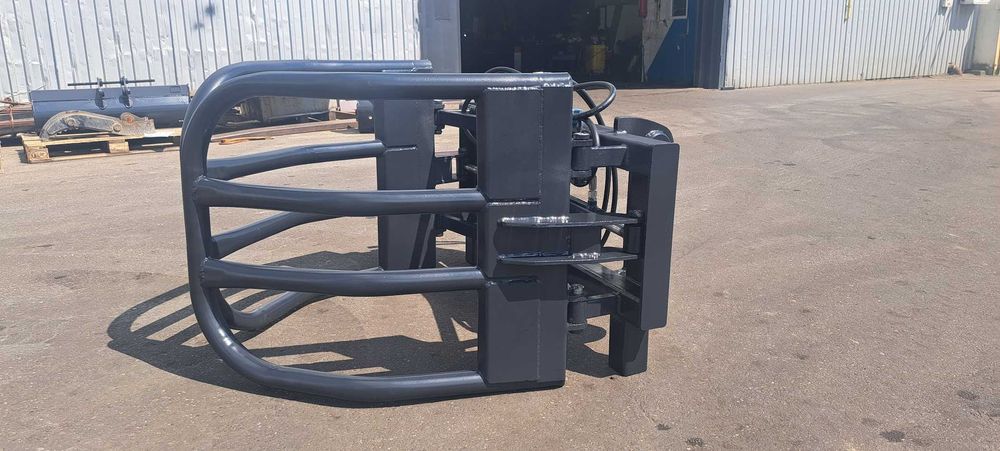 Cleste baloti cu doi cilindri incarcatoare telescopice si tractoare