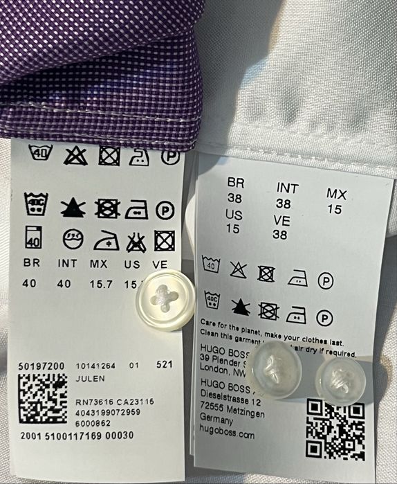 Рубашки Hugo Boss мужские