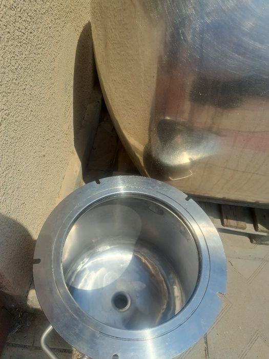 Казани тави неръждавеика хром силистра водна ризаз1000л.  Казани хром