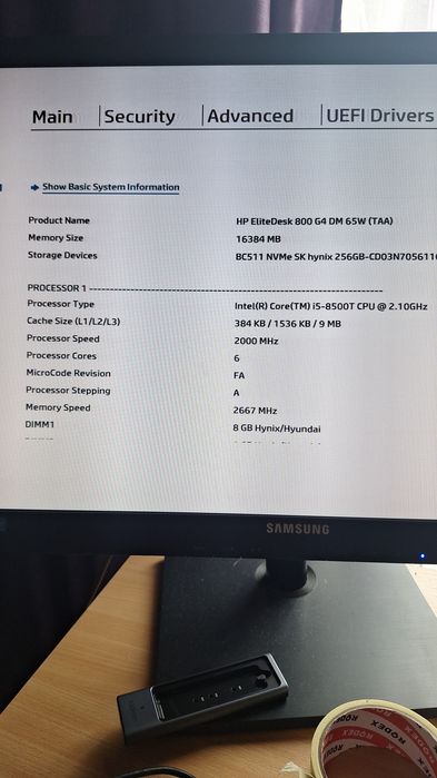HP Elitedesktop 800 G4
