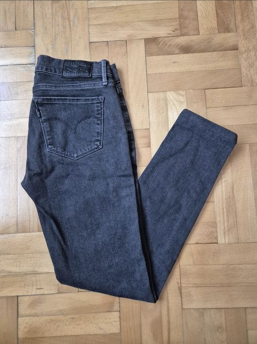 Blugi Premium Levi's 710 Super Skinny, Denim Tehnic, Damă - 26x32